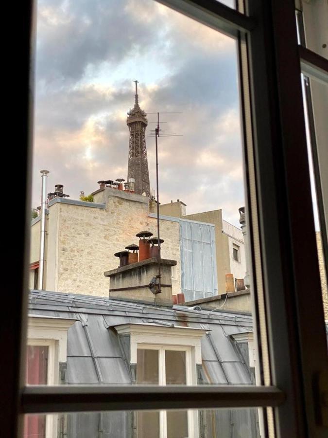Modern Appartement W/ Tour Eiffel View In The 7Th 巴黎 外观 照片